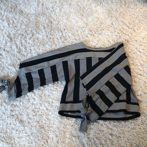 BCBG Striped Blouse